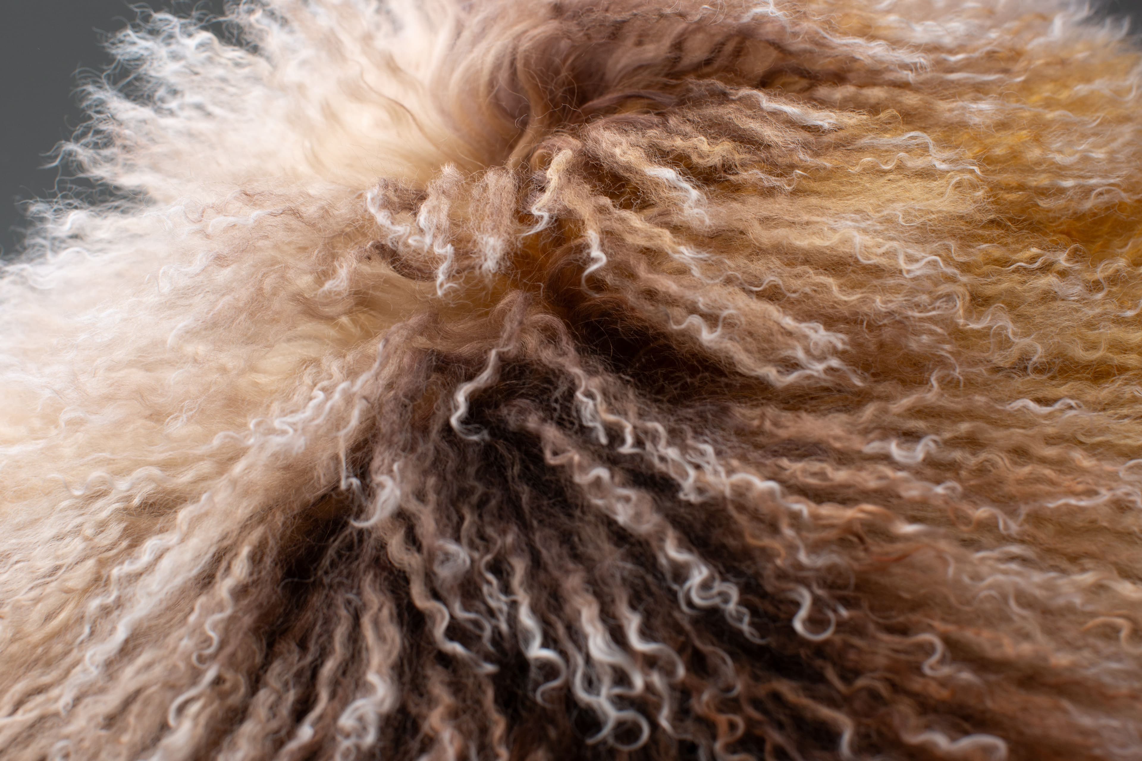 Spotted Mongolia Fur Cushions Model A